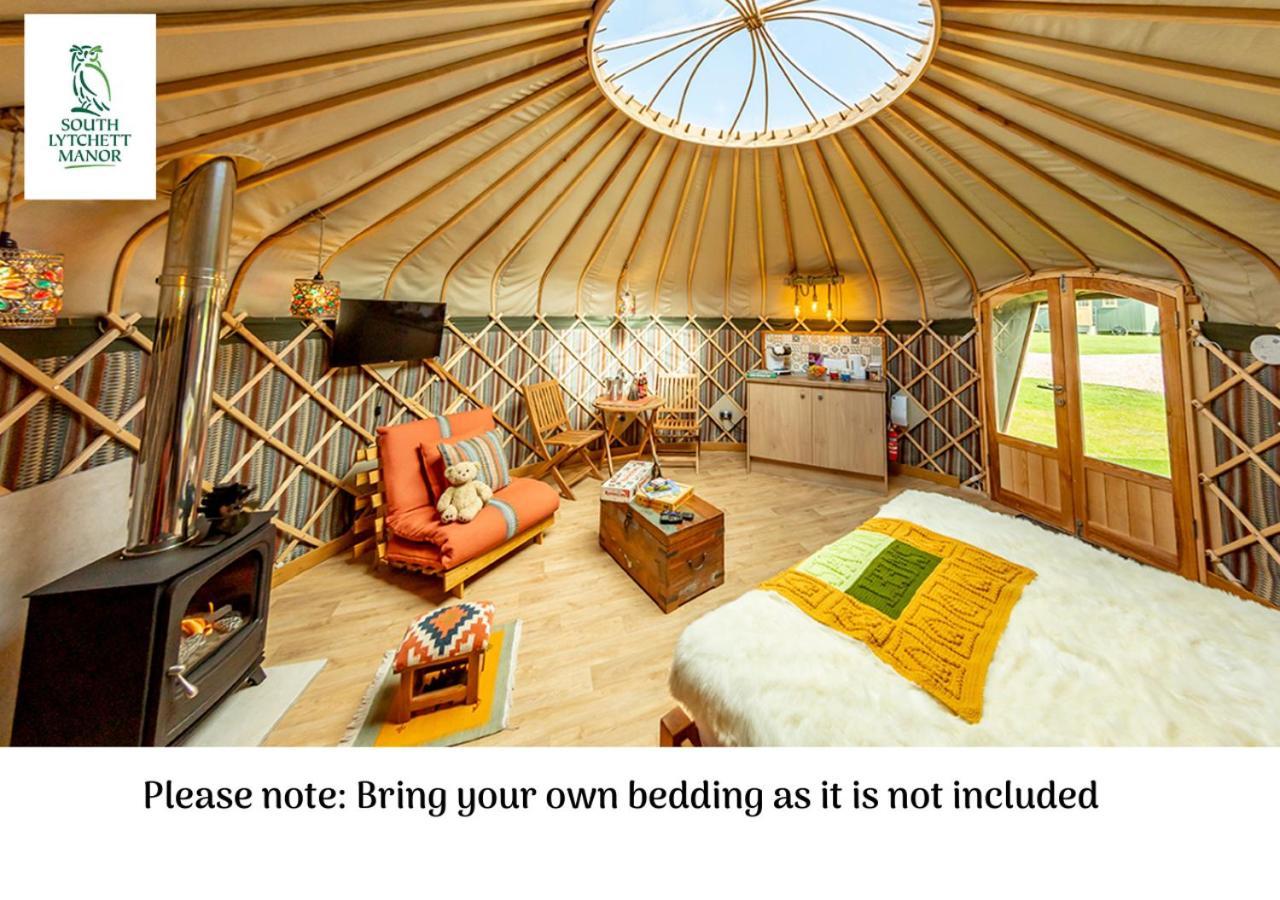 Hotel Glamping At South Lytchett Manor Poole Exteriér fotografie