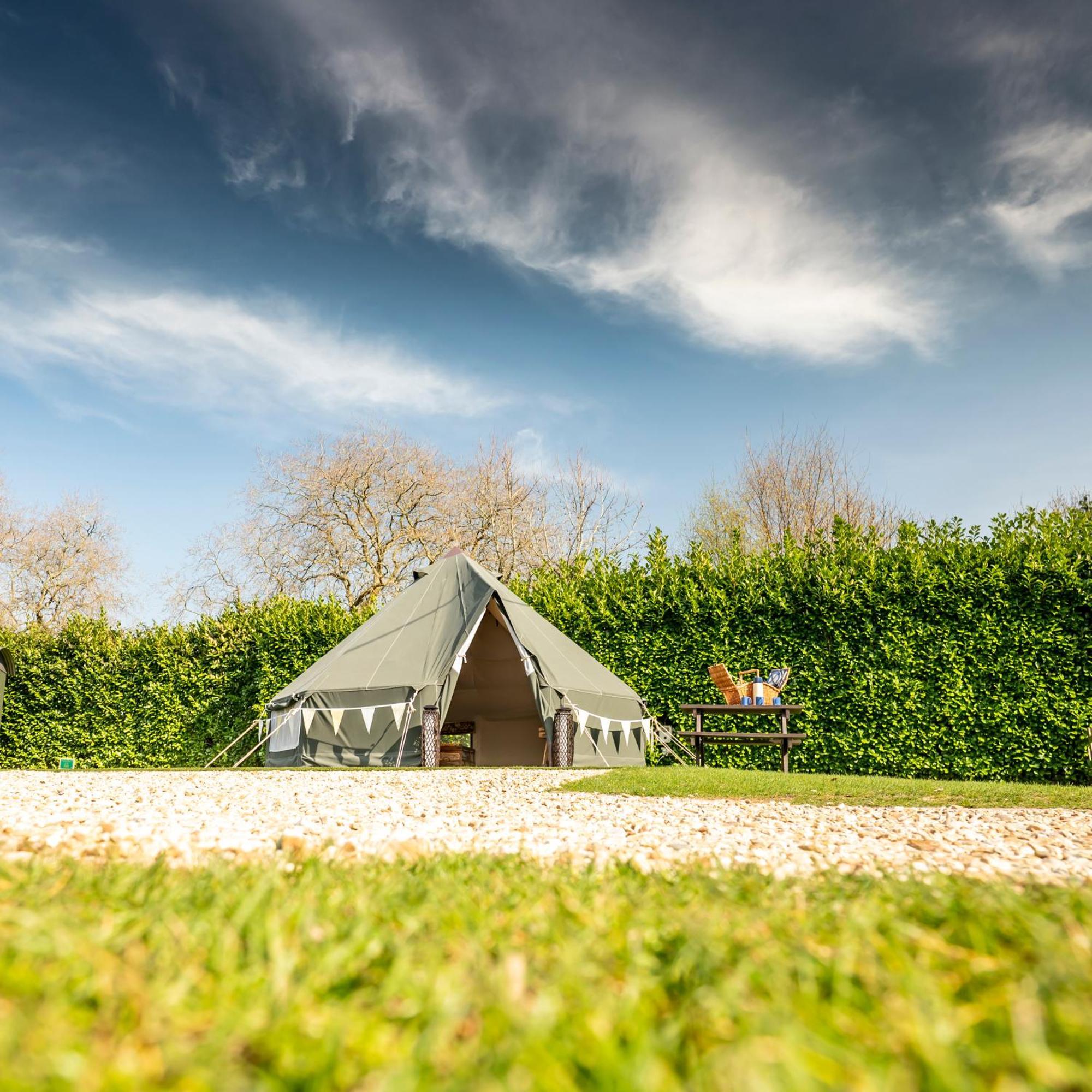 Hotel Glamping At South Lytchett Manor Poole Exteriér fotografie